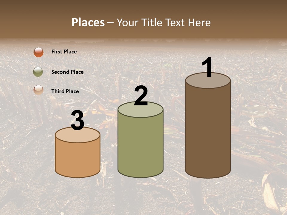 Plant Agriculture Wasteland PowerPoint Template