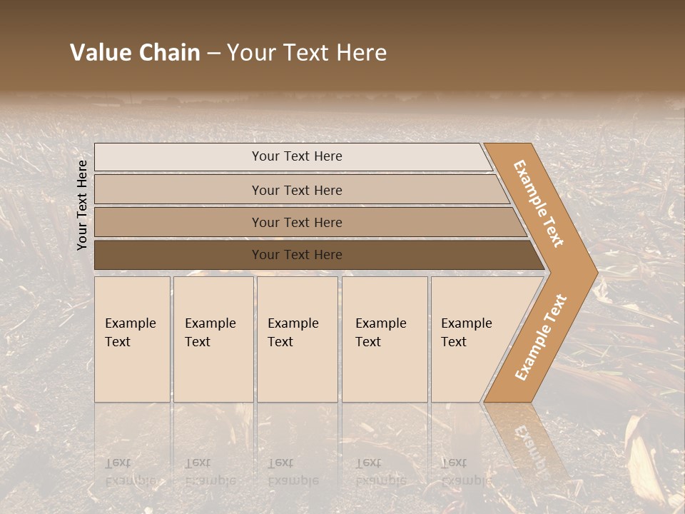 Plant Agriculture Wasteland PowerPoint Template