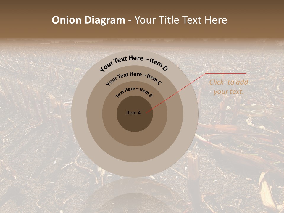 Plant Agriculture Wasteland PowerPoint Template