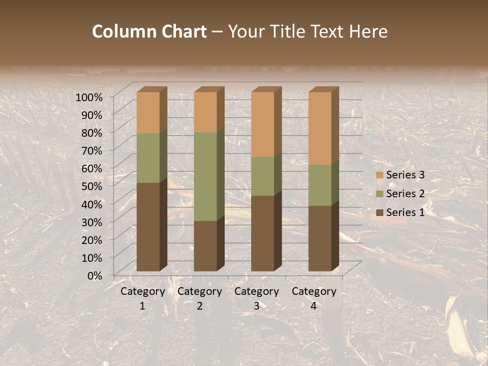 Plant Agriculture Wasteland PowerPoint Template