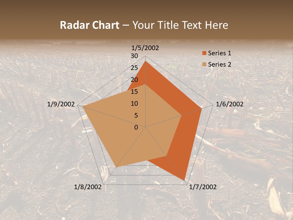 Plant Agriculture Wasteland PowerPoint Template