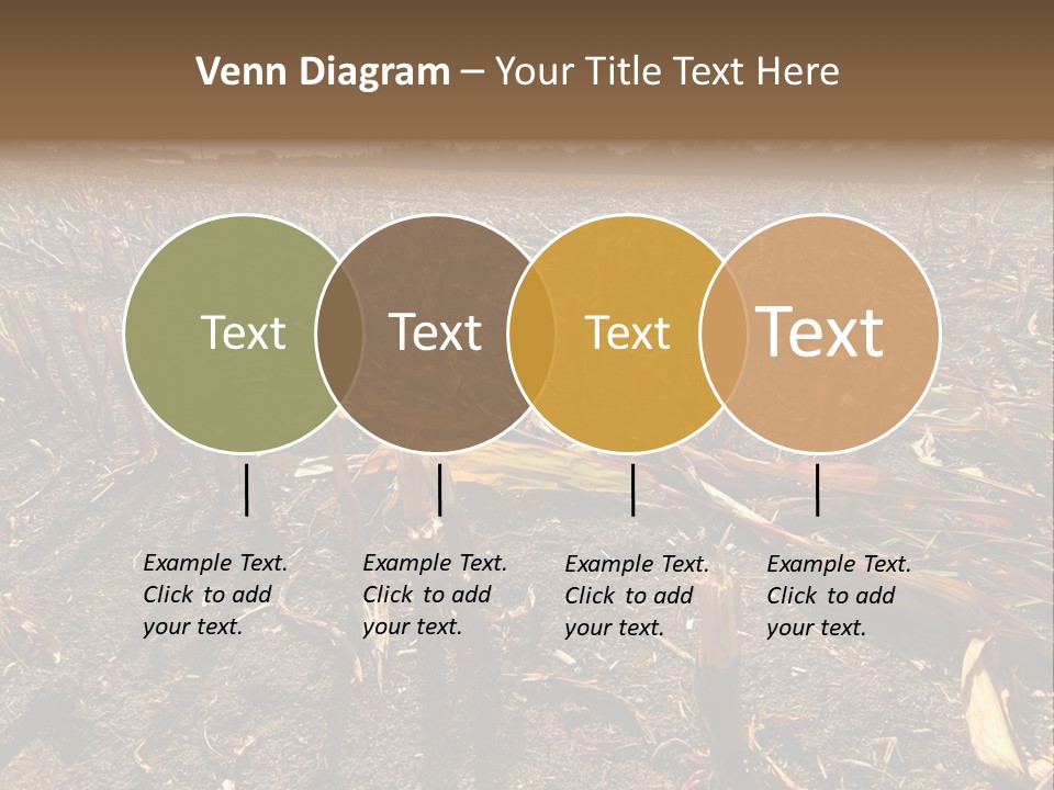 Plant Agriculture Wasteland PowerPoint Template