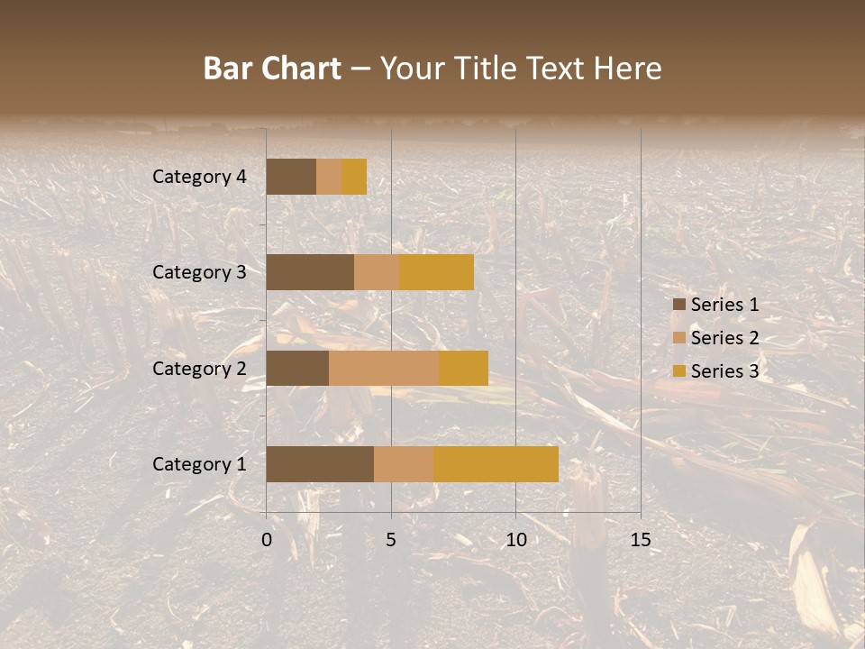 Plant Agriculture Wasteland PowerPoint Template