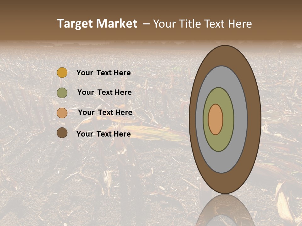 Plant Agriculture Wasteland PowerPoint Template