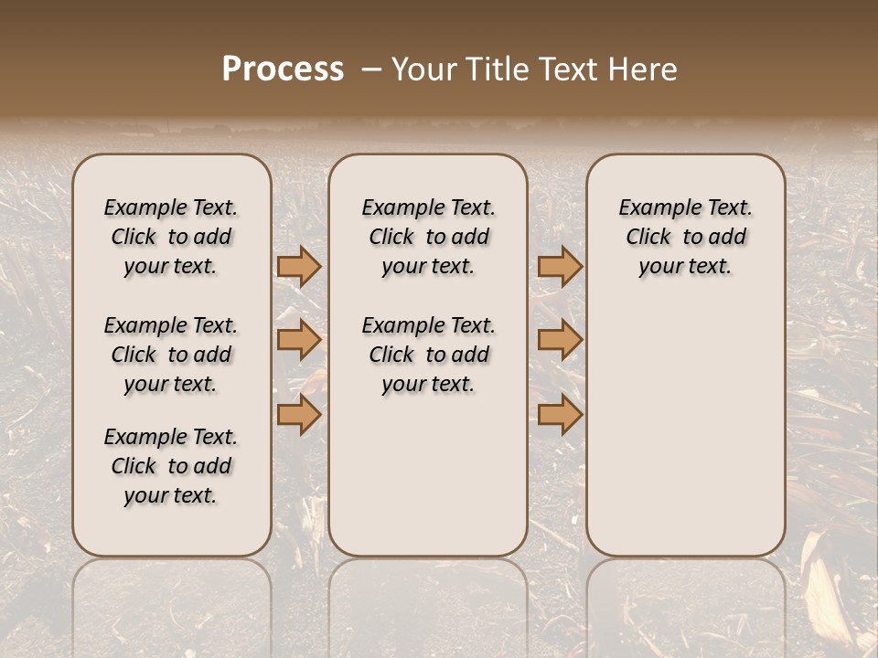 Plant Agriculture Wasteland PowerPoint Template