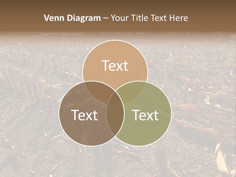 Plant Agriculture Wasteland PowerPoint Template