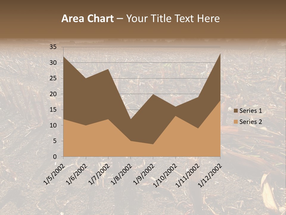 Plant Agriculture Wasteland PowerPoint Template