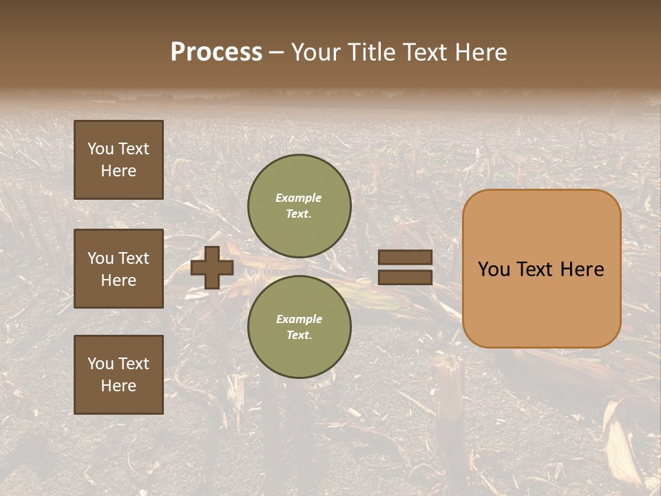 Plant Agriculture Wasteland PowerPoint Template
