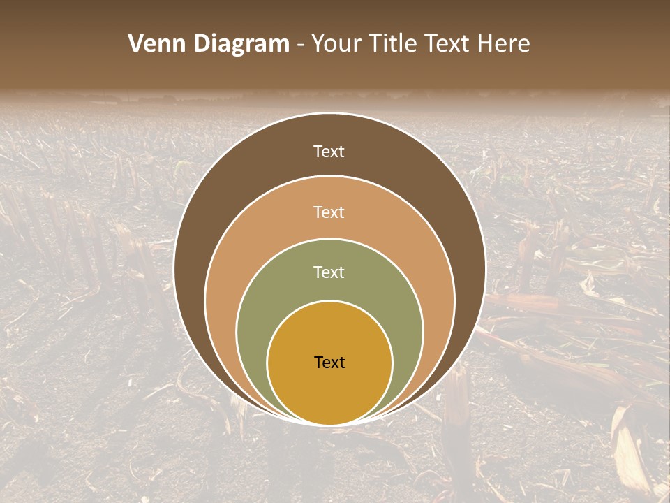 Plant Agriculture Wasteland PowerPoint Template