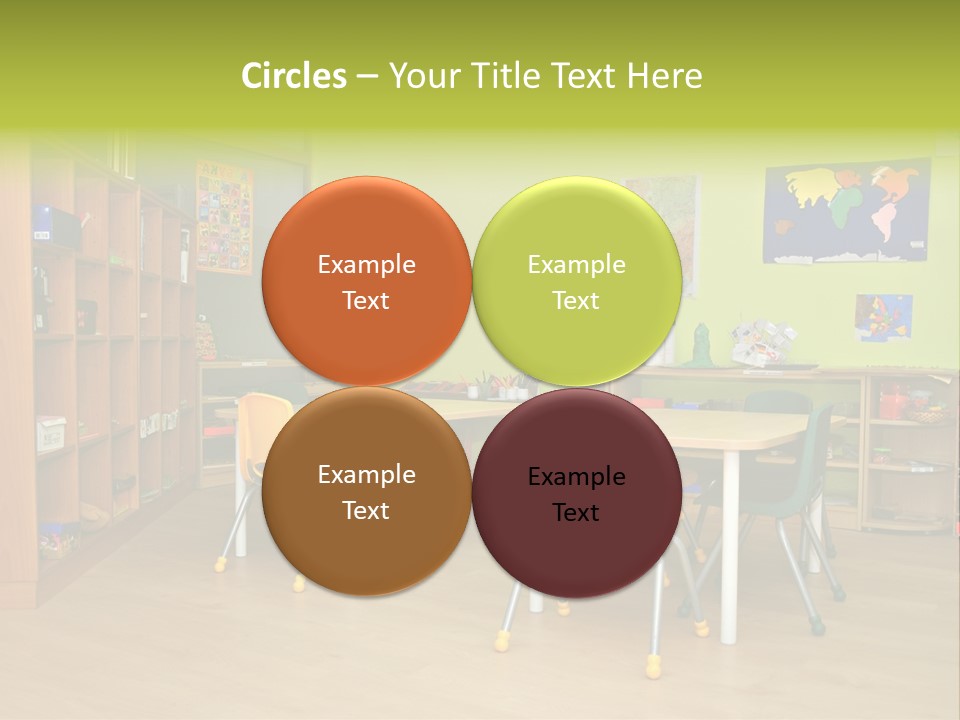 Color Red Class PowerPoint Template