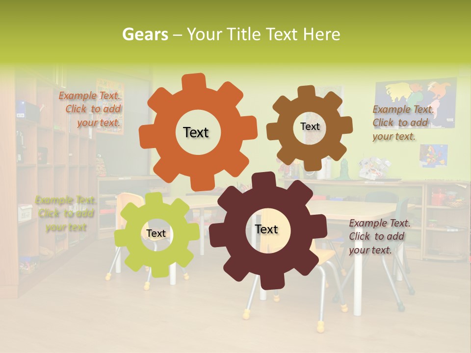 Color Red Class PowerPoint Template