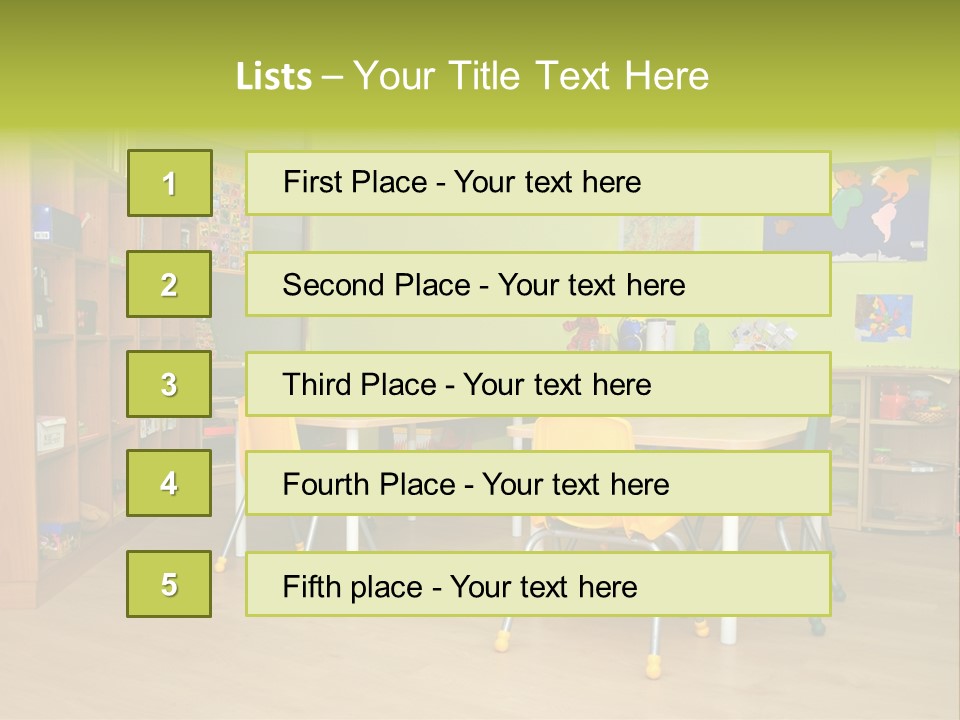 Color Red Class PowerPoint Template