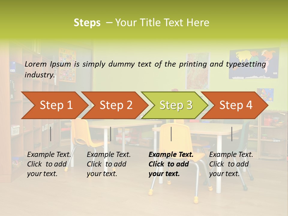 Color Red Class PowerPoint Template