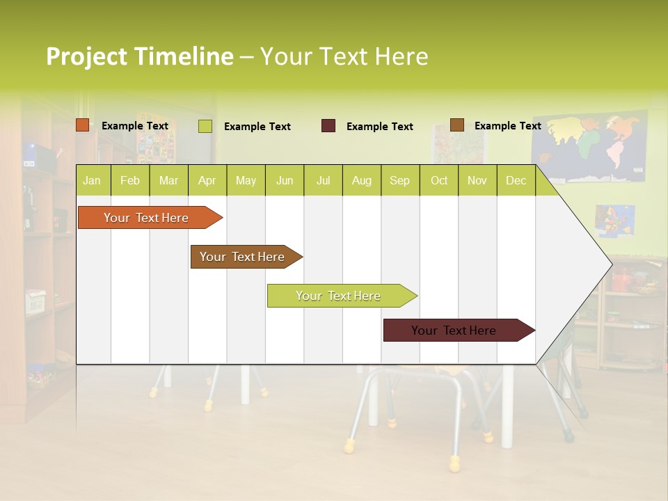 Color Red Class PowerPoint Template
