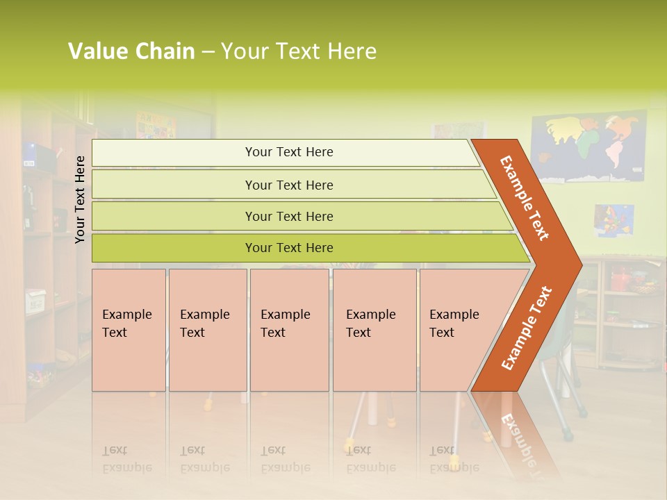 Color Red Class PowerPoint Template