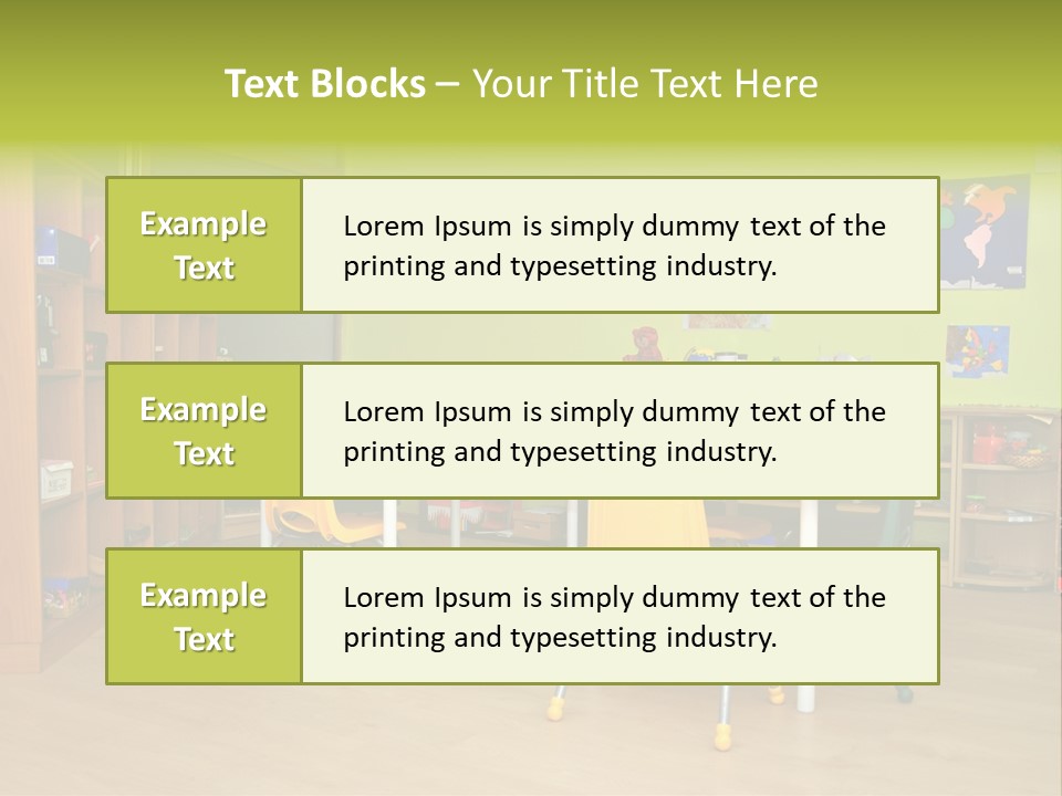 Color Red Class PowerPoint Template