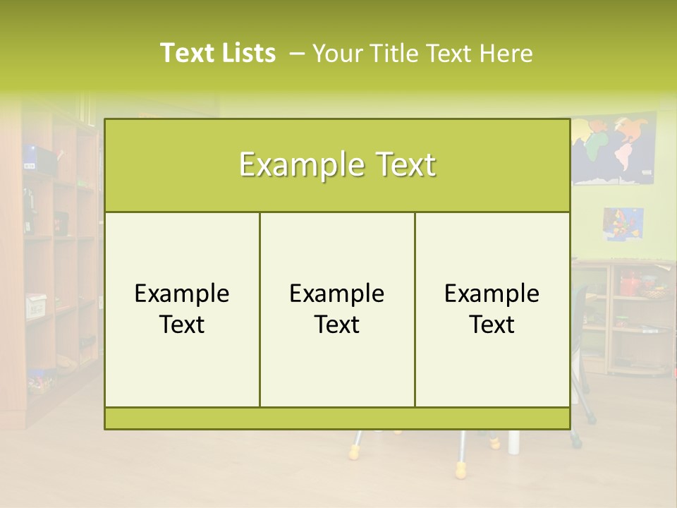 Color Red Class PowerPoint Template