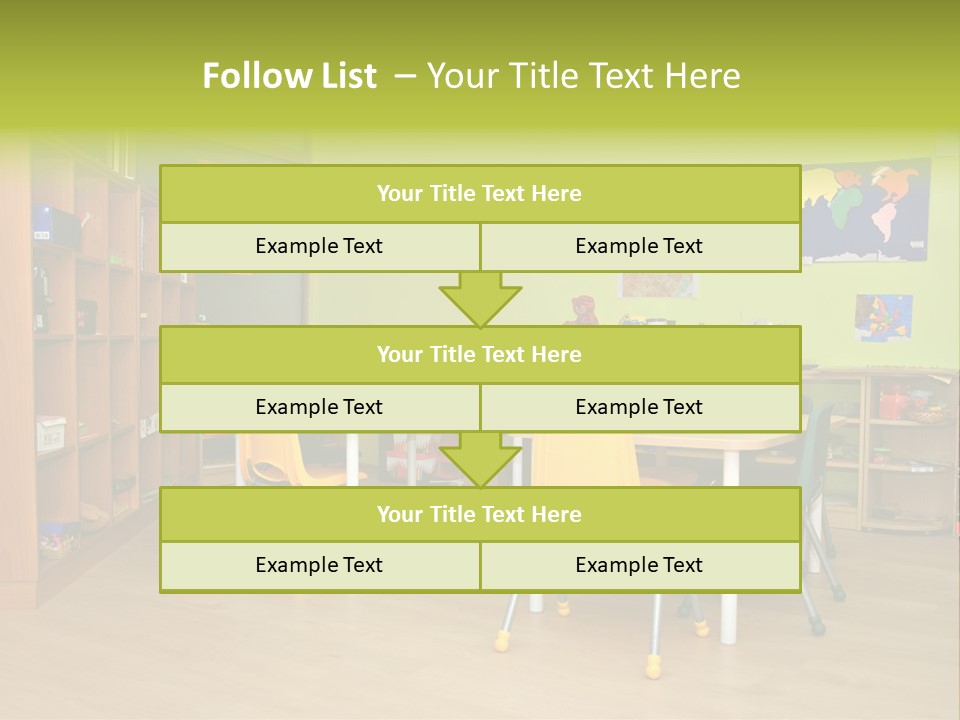 Color Red Class PowerPoint Template
