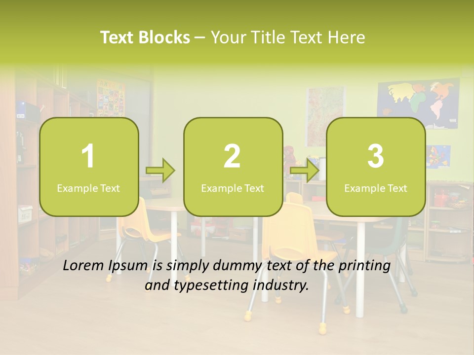 Color Red Class PowerPoint Template