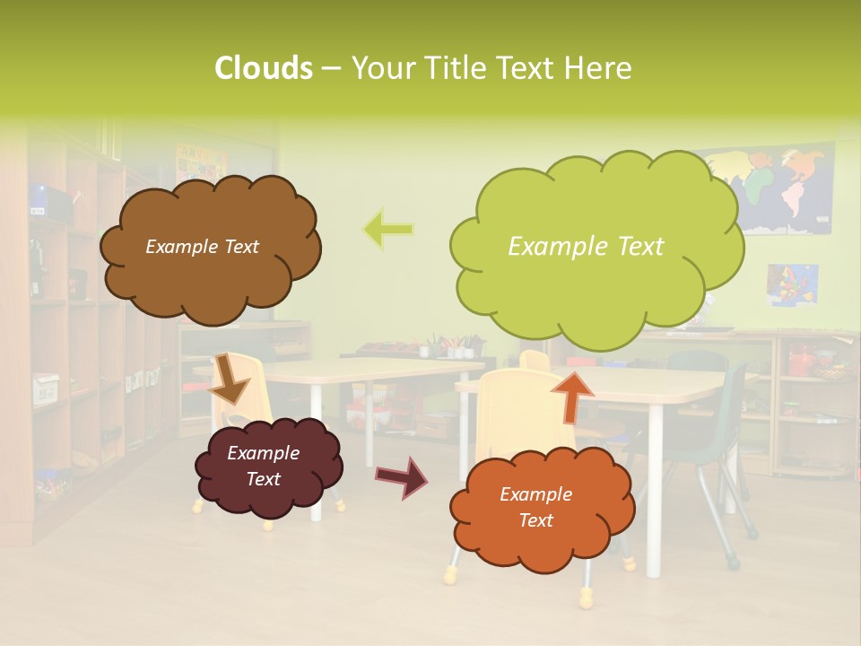 Color Red Class PowerPoint Template