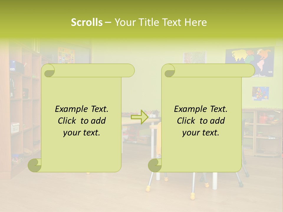 Color Red Class PowerPoint Template