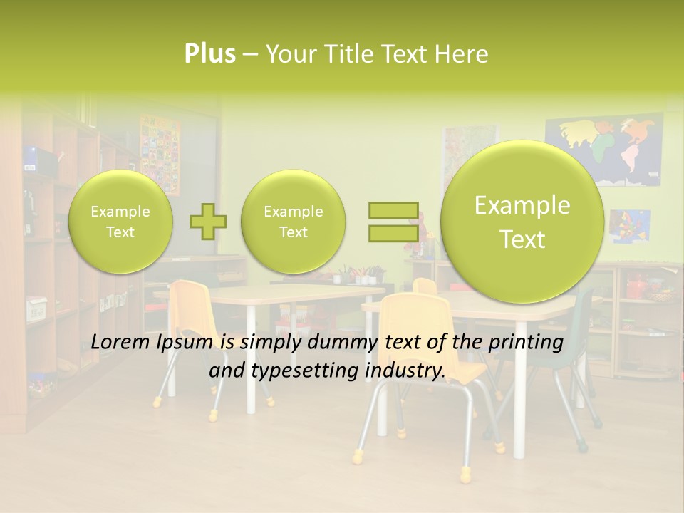 Color Red Class PowerPoint Template
