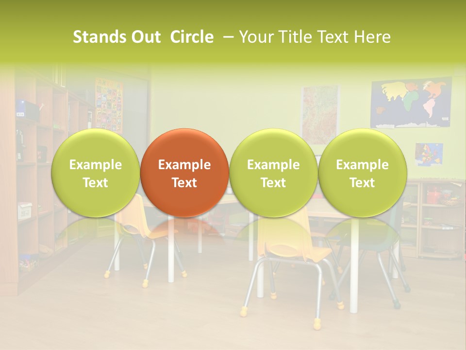 Color Red Class PowerPoint Template