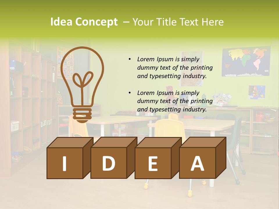 Color Red Class PowerPoint Template