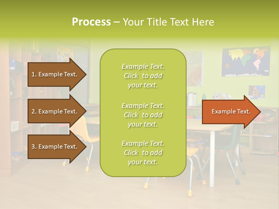 Color Red Class PowerPoint Template