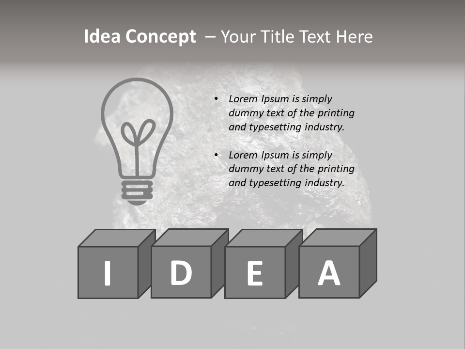 Indoor Cushion Luxury PowerPoint Template