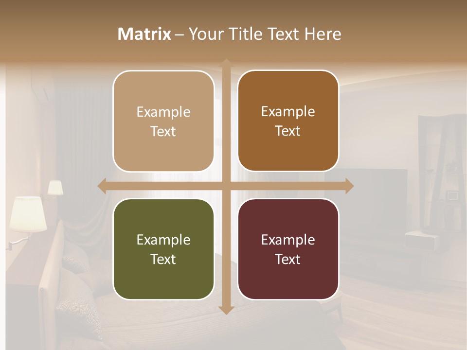 Indoor Cushion Luxury PowerPoint Template