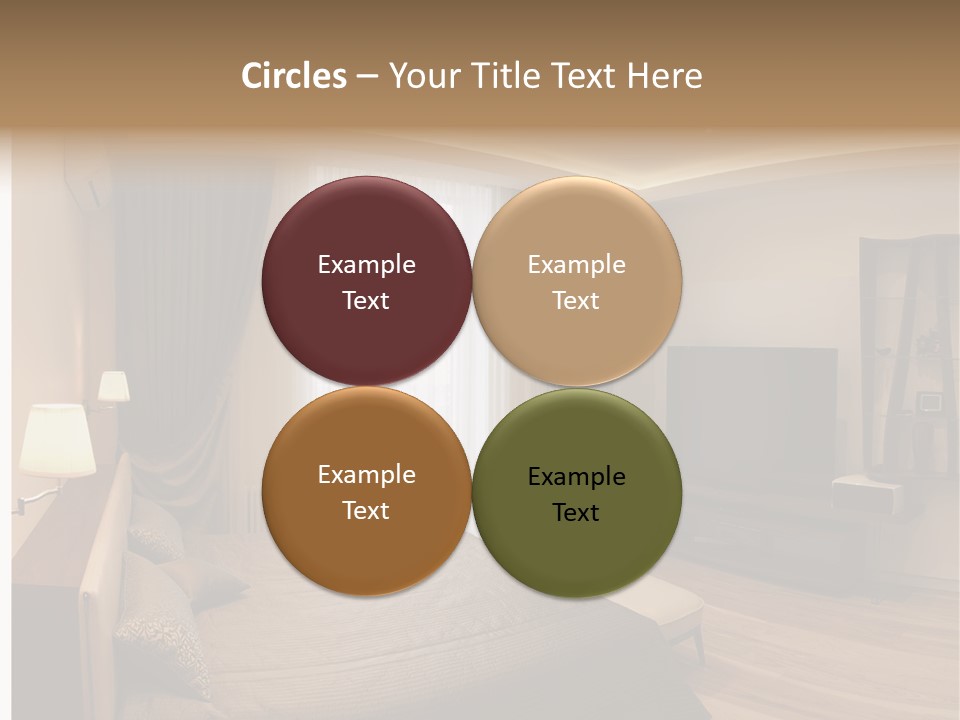 Indoor Cushion Luxury PowerPoint Template