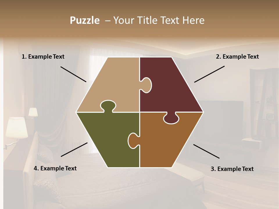 Indoor Cushion Luxury PowerPoint Template