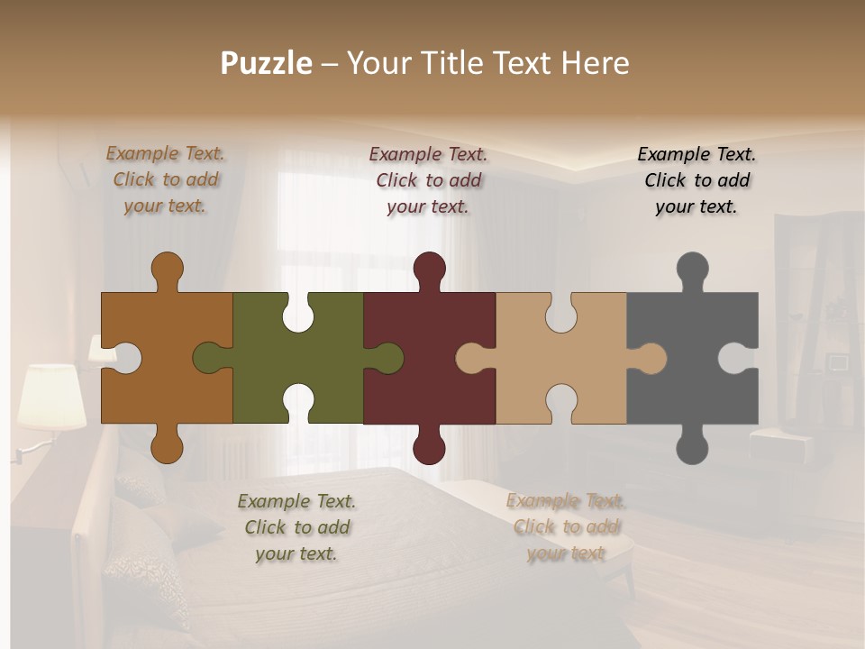 Indoor Cushion Luxury PowerPoint Template