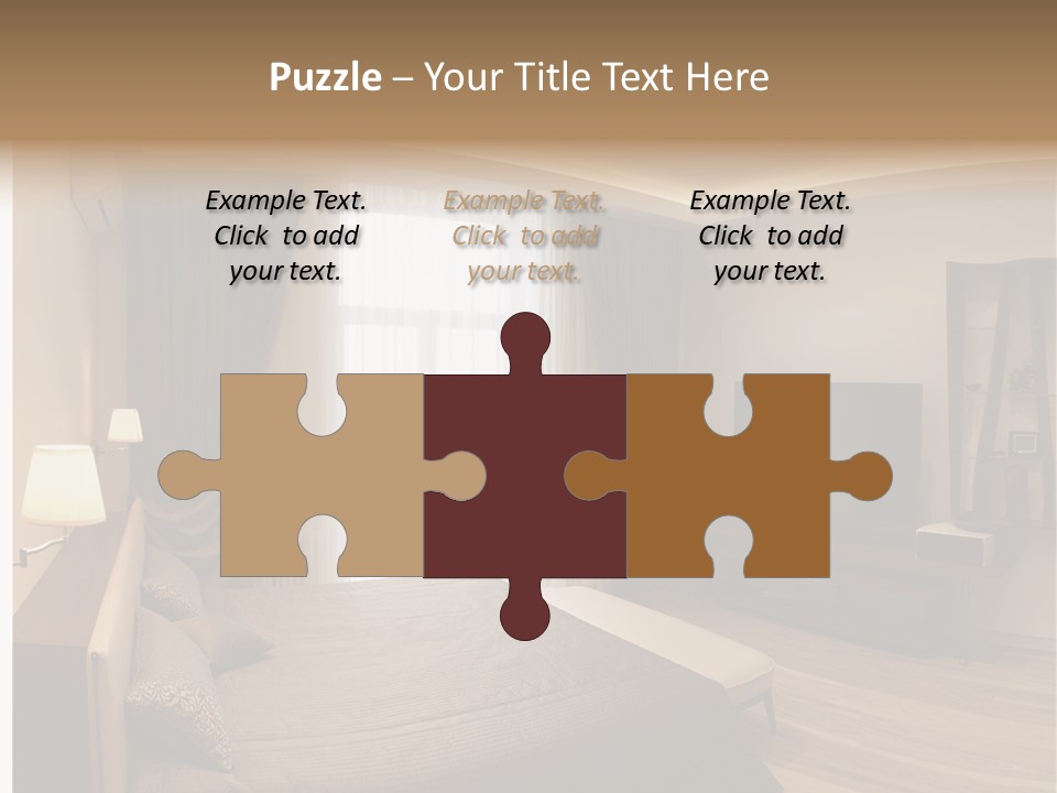 Indoor Cushion Luxury PowerPoint Template