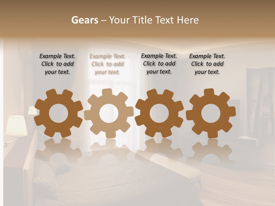 Indoor Cushion Luxury PowerPoint Template