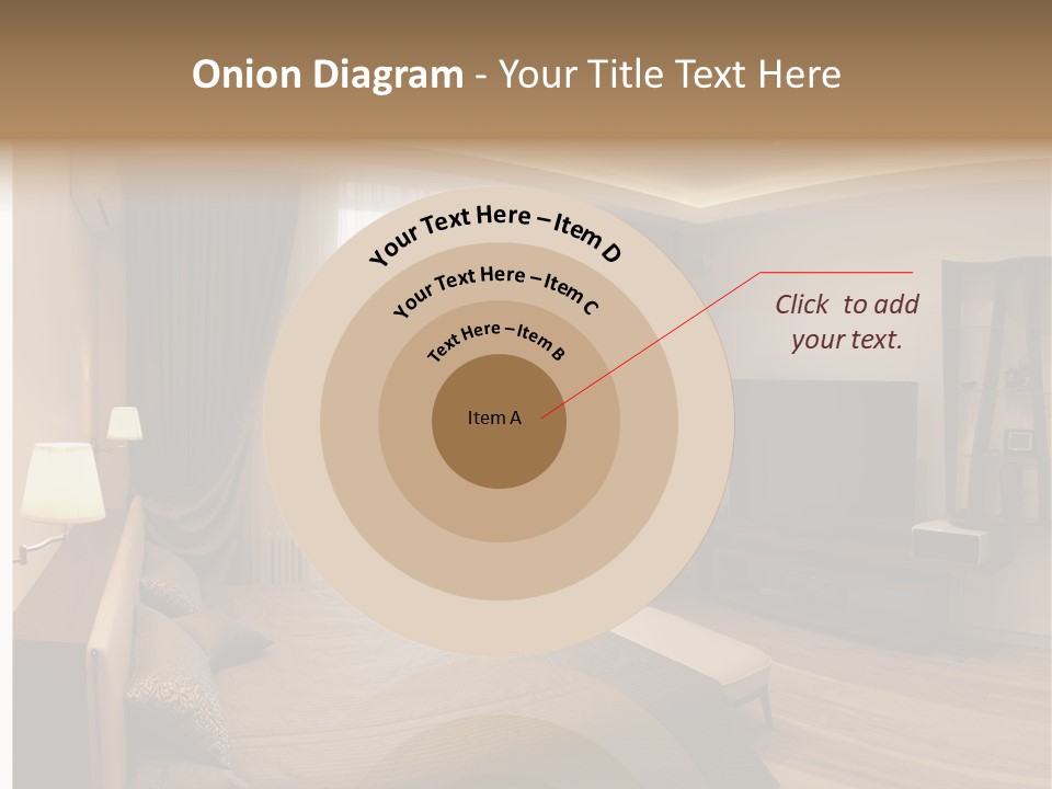 Indoor Cushion Luxury PowerPoint Template