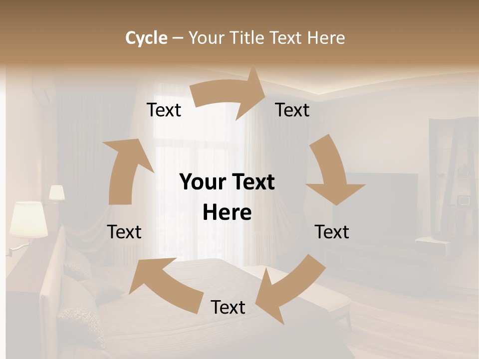 Indoor Cushion Luxury PowerPoint Template
