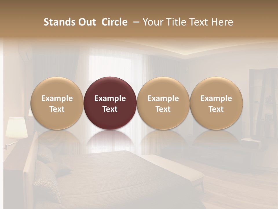 Indoor Cushion Luxury PowerPoint Template