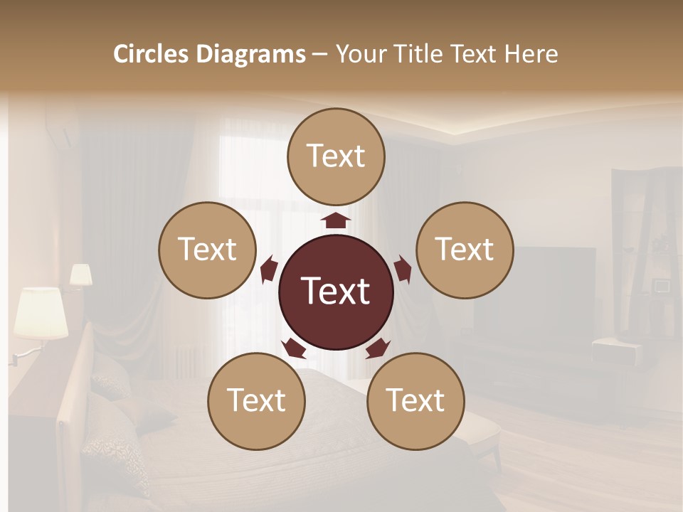 Indoor Cushion Luxury PowerPoint Template