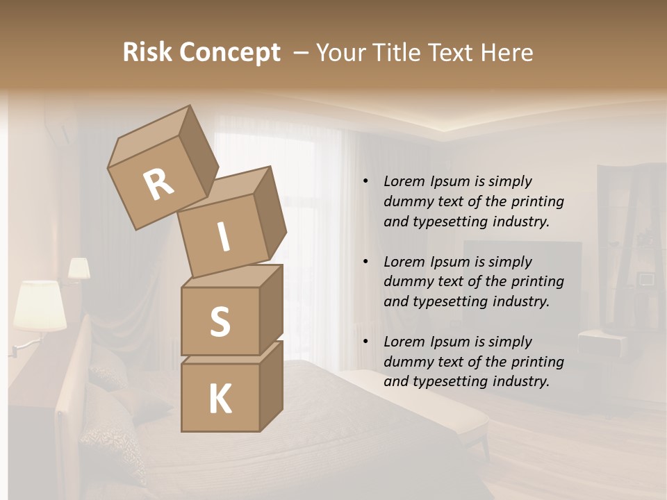 Indoor Cushion Luxury PowerPoint Template