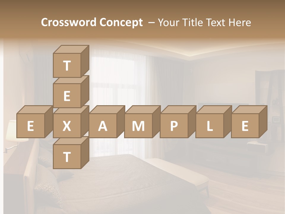 Indoor Cushion Luxury PowerPoint Template