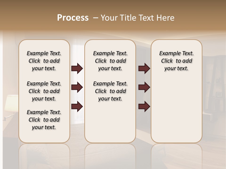 Indoor Cushion Luxury PowerPoint Template
