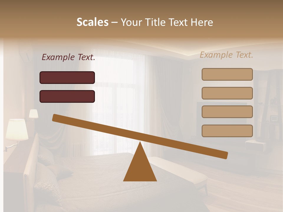 Indoor Cushion Luxury PowerPoint Template