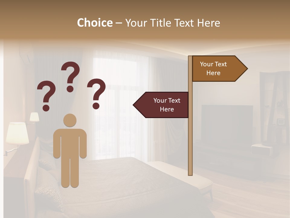 Indoor Cushion Luxury PowerPoint Template