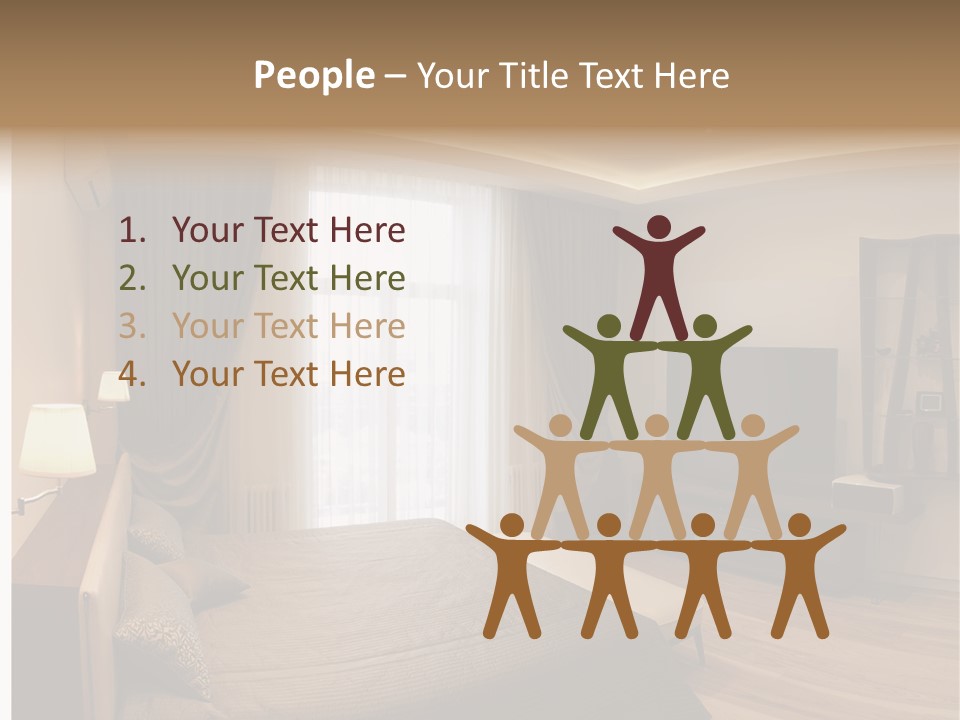 Indoor Cushion Luxury PowerPoint Template