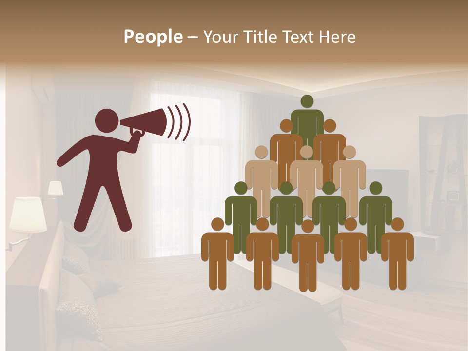 Indoor Cushion Luxury PowerPoint Template