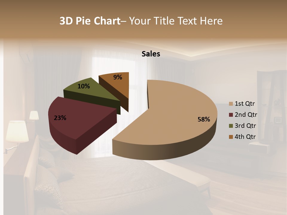 Indoor Cushion Luxury PowerPoint Template