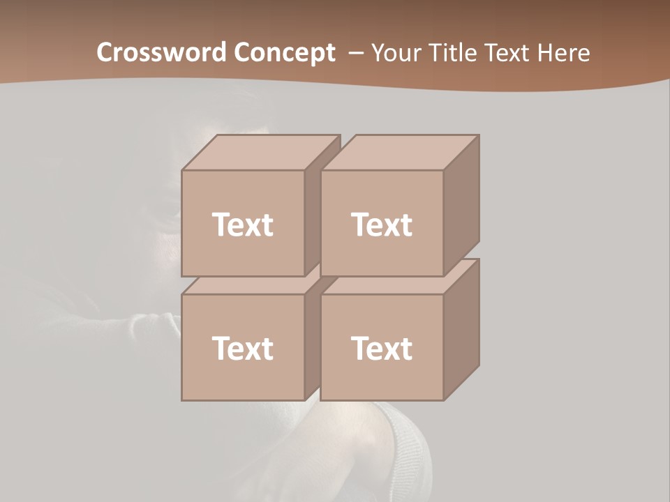 Upset Worry Headache PowerPoint Template