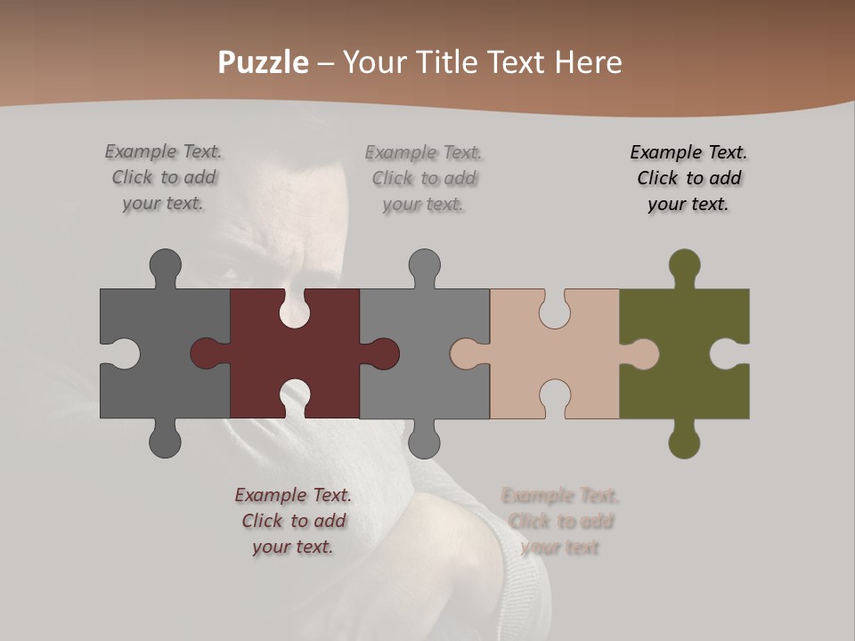 Upset Worry Headache PowerPoint Template